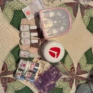 Revel nail kit, 4 dip powders, dip powder remover kit